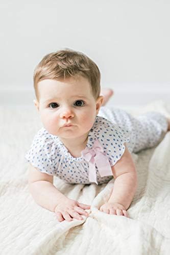 קשת רומפר לתינוקת | פרואני פימה כותנה תינוק ופעוט